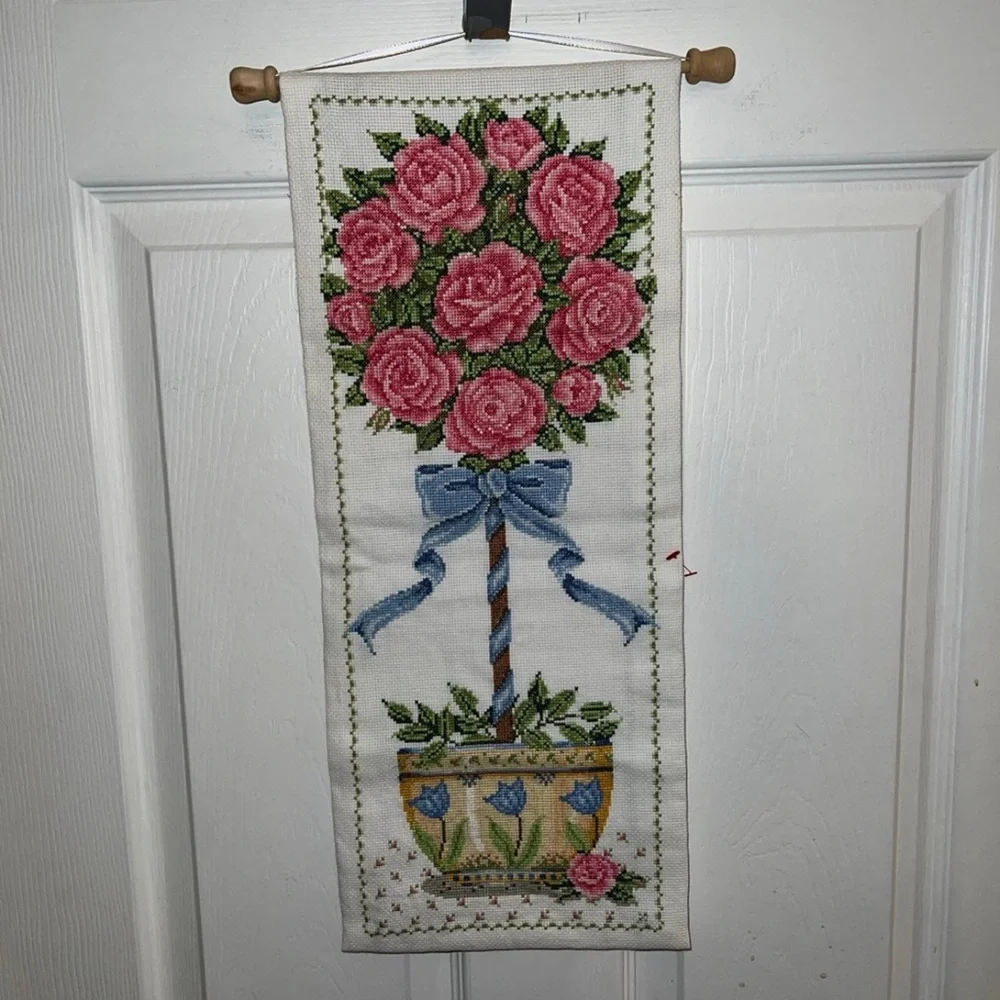 ROSE TOPIARY cross stitch 9